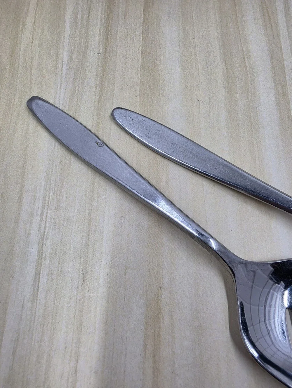 Embassy Classic Rhineland Serving Spoons Stainless Steel Japan Vintage Flatware